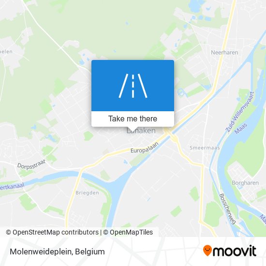 Molenweideplein map