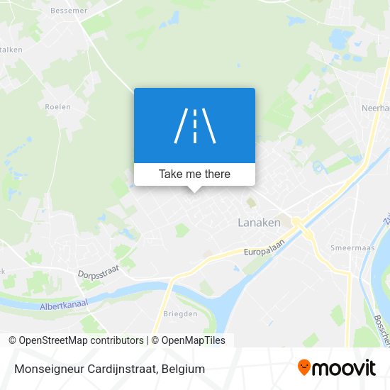 Monseigneur Cardijnstraat map