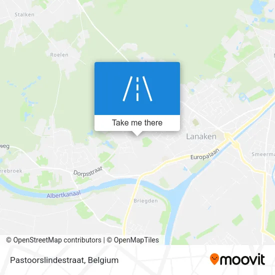 Pastoorslindestraat map