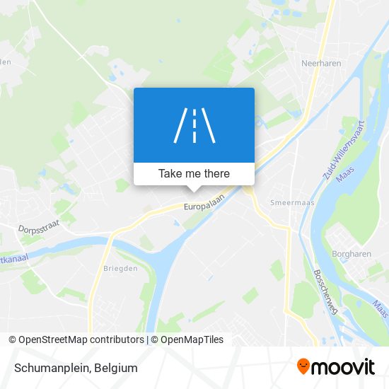 Schumanplein map