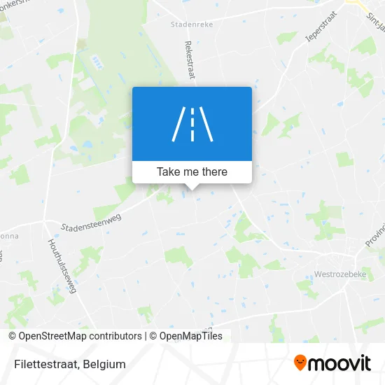 Filettestraat map