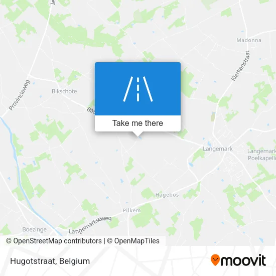 Hugotstraat map