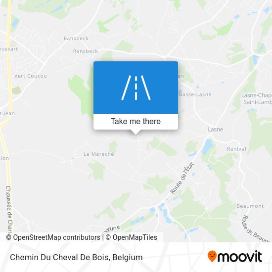 Chemin Du Cheval De Bois map