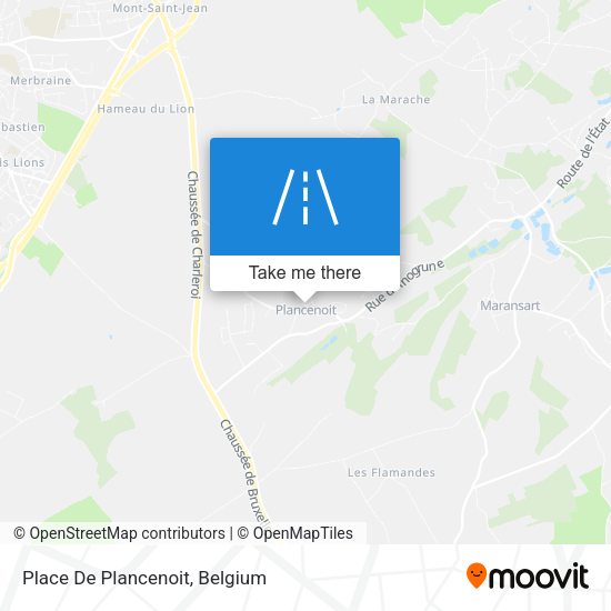 Place De Plancenoit plan