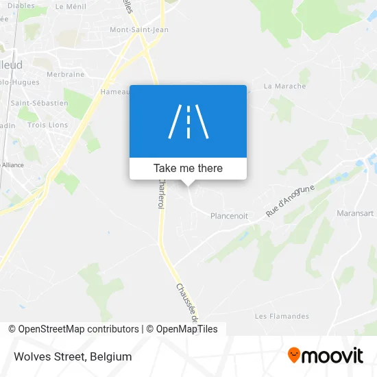 Wolves Street map
