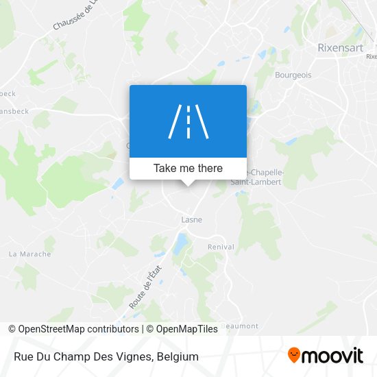 Rue Du Champ Des Vignes map