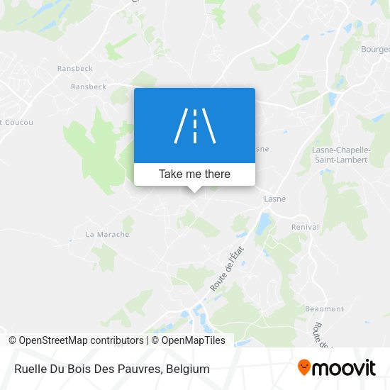 Ruelle Du Bois Des Pauvres map