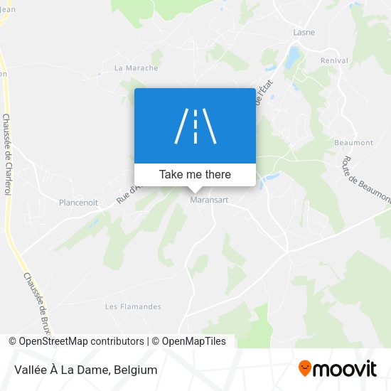 Vallée À La Dame map