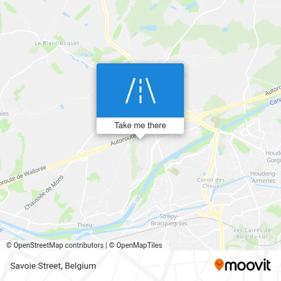 Savoie Street map