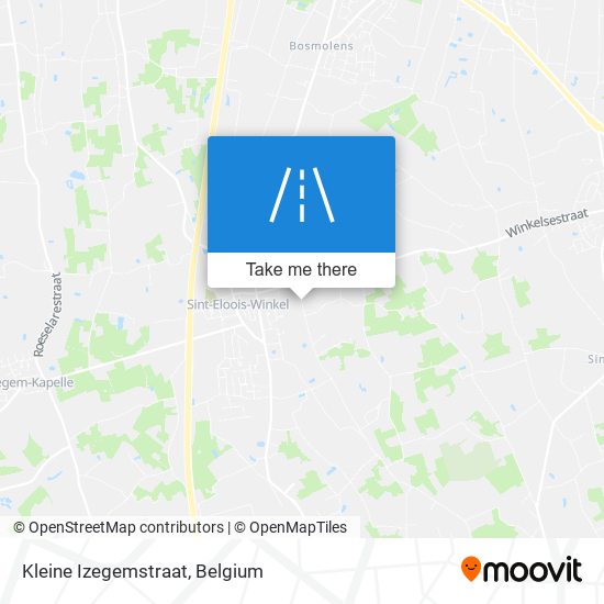 Kleine Izegemstraat plan