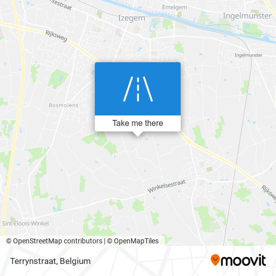 Terrynstraat map