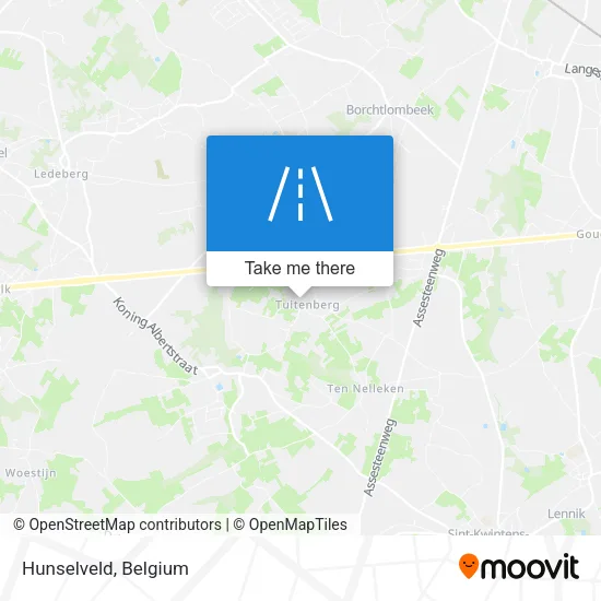 Hunselveld map