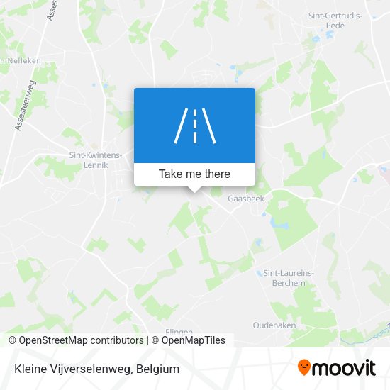 Kleine Vijverselenweg plan