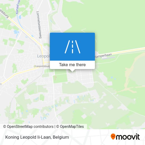 Koning Leopold Ii-Laan map
