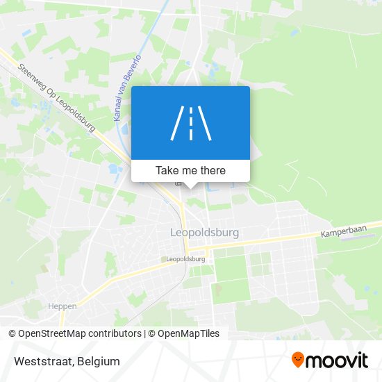 Weststraat map