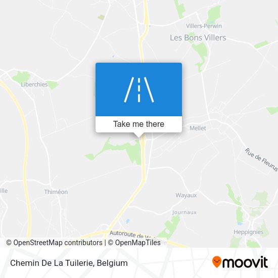 Chemin De La Tuilerie plan
