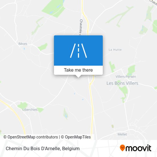 Chemin Du Bois D'Arnelle map
