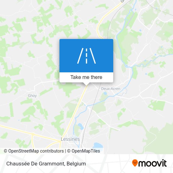 Chaussée De Grammont plan