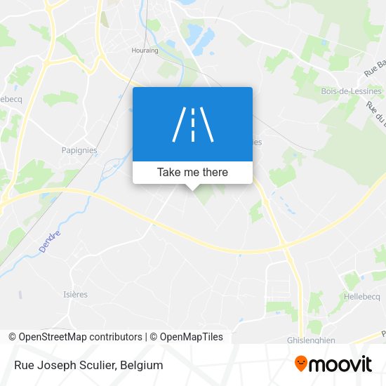 Rue Joseph Sculier plan