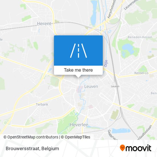 Brouwersstraat map