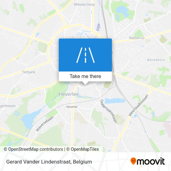 Gerard Vander Lindenstraat plan