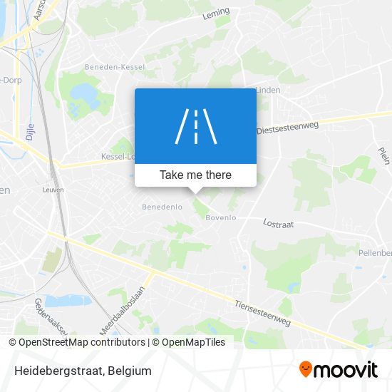 Heidebergstraat map