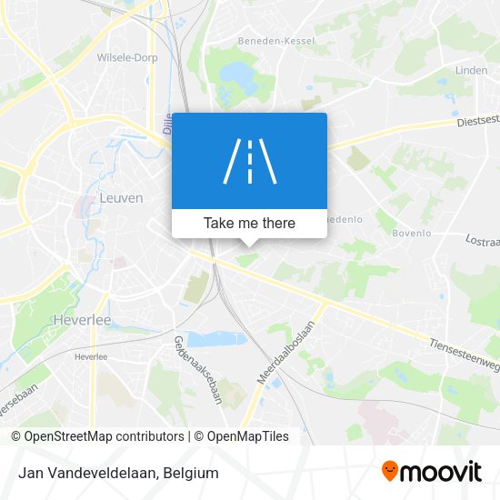 Jan Vandeveldelaan plan