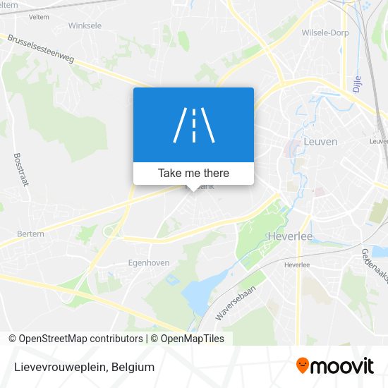 Lievevrouweplein map