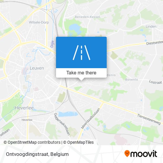 Ontvoogdingstraat map