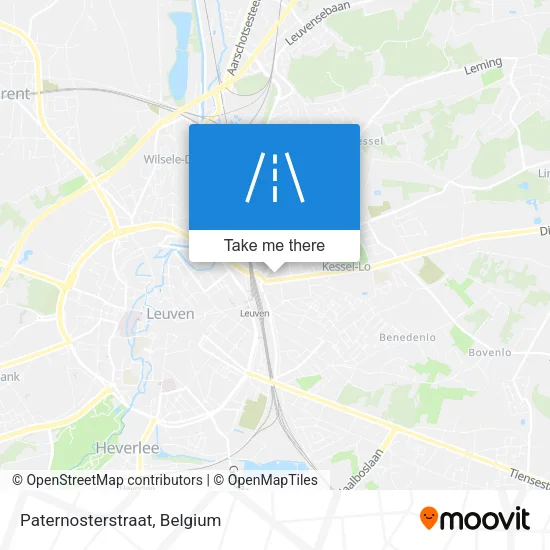 Paternosterstraat map