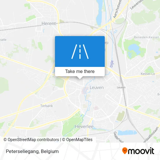 Peterseliegang map