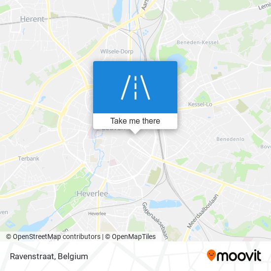 Ravenstraat map