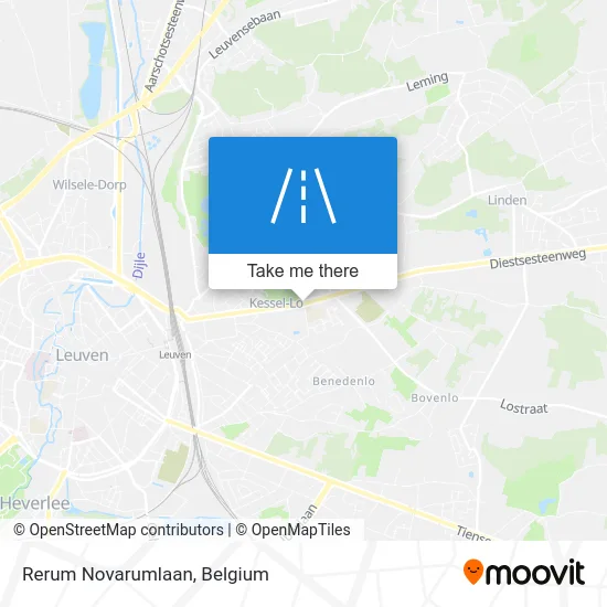 Rerum Novarum Avenue map