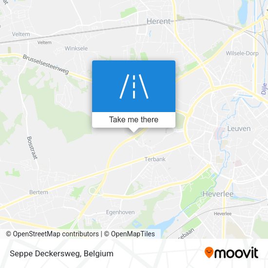 Seppe Deckersweg map