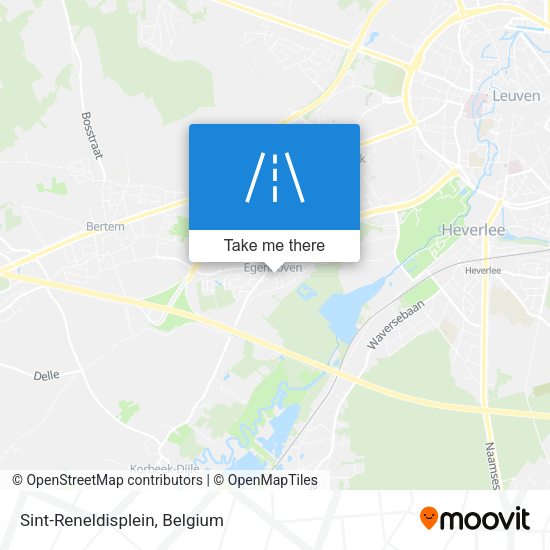 Sint-Reneldisplein plan