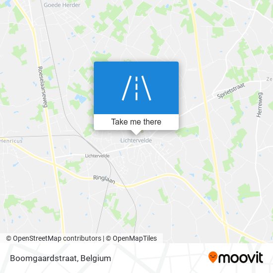 Boomgaardstraat map