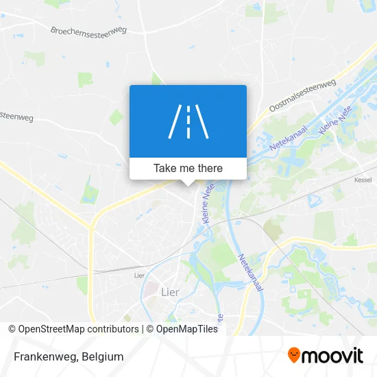 Frankenweg map