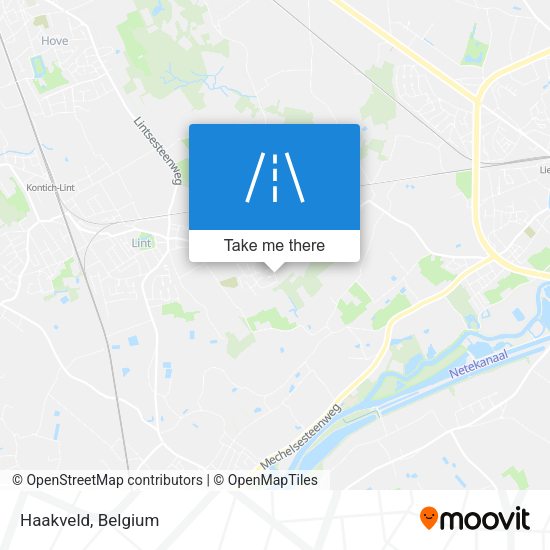 Haakveld map