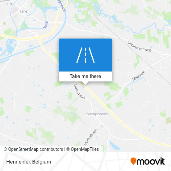 Hennenlei map