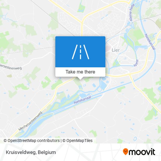 Kruisveldweg map