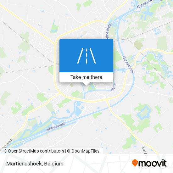 Martienushoek map