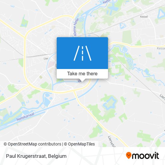 Paul Krugerstraat map