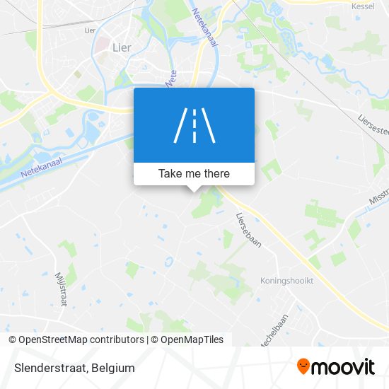 Slenderstraat map