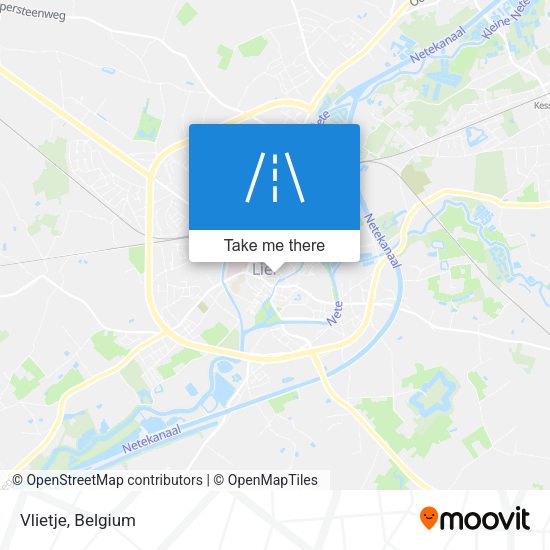 Vlietje map