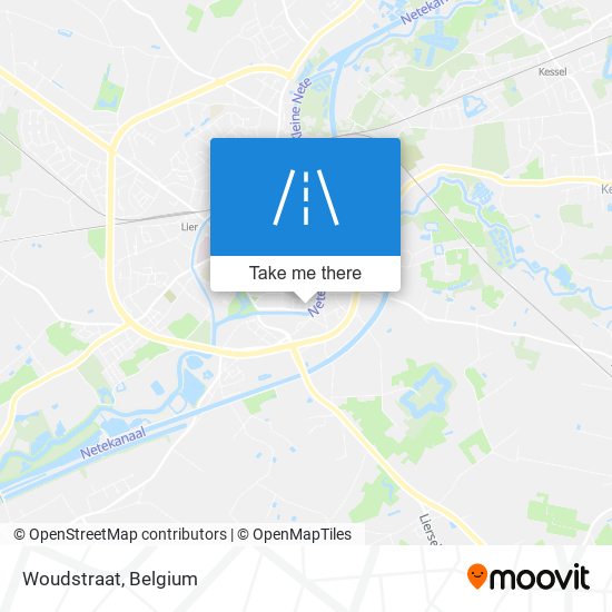 Woudstraat map