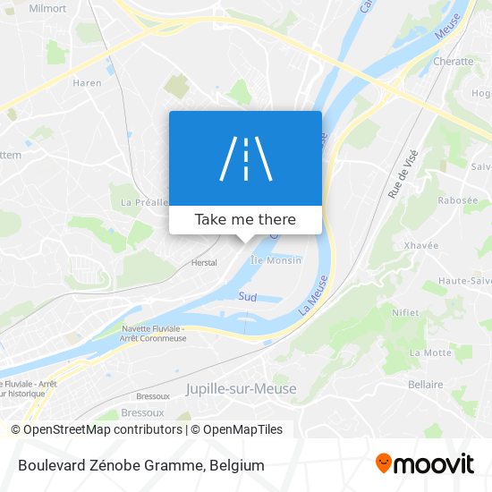 Boulevard Zénobe Gramme map