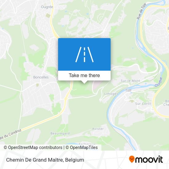 Chemin De Grand Maître map