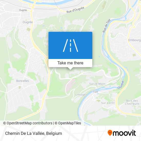 Chemin De La Vallée map
