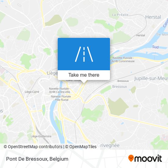 Pont De Bressoux map