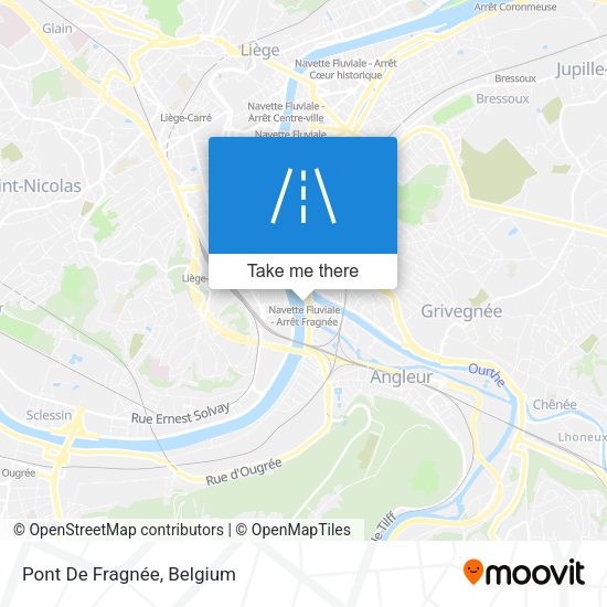 Pont De Fragnée plan